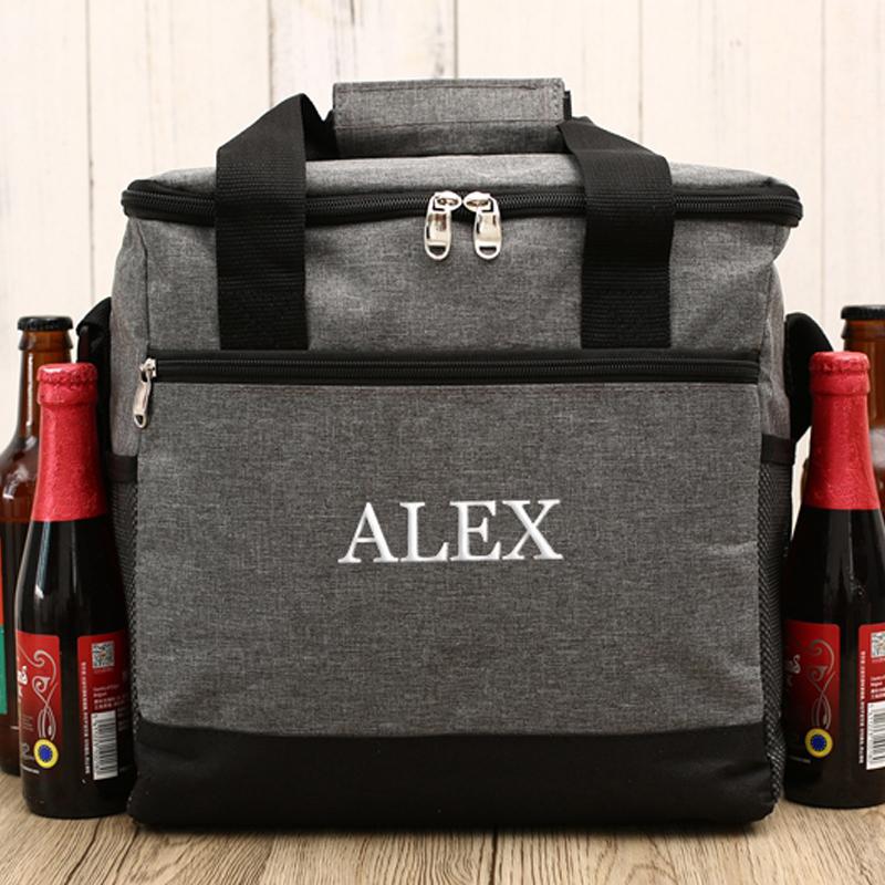 Monogrammed Insulated Cooler Lunch Bag Soft Cooler Bag