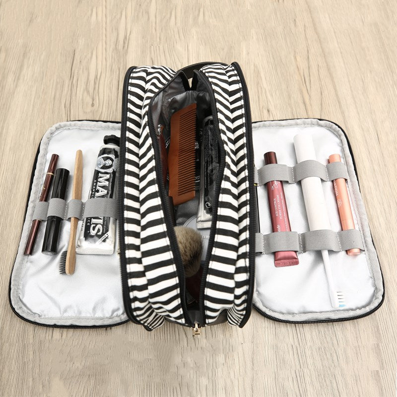 Groomsmen Gift Monogrammed Toiletry Bag, Canvas Dopp Kit Shaving