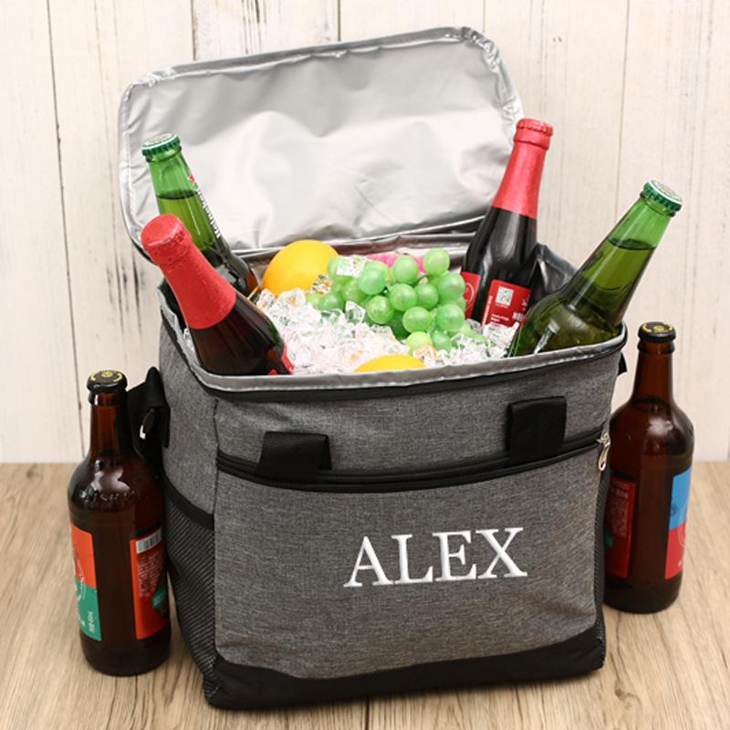 Monogrammed Insulated Cooler Lunch Bag Soft Cooler Bag