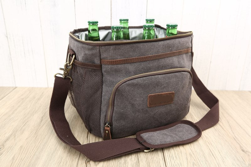 Personalized Cooler Bag for Camping Hiking, Insulated Lunch Bag