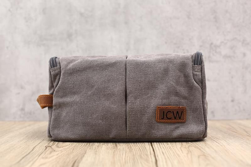 Personalized Mens Toiletry Bag Canvas Hanging Travel Toiletry Bag Best Toiletries
