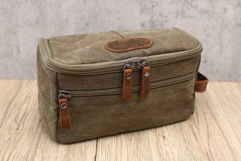 Personalized Mens Toiletry Bag Canvas Hanging Travel Toiletry Bag Best Toiletries
