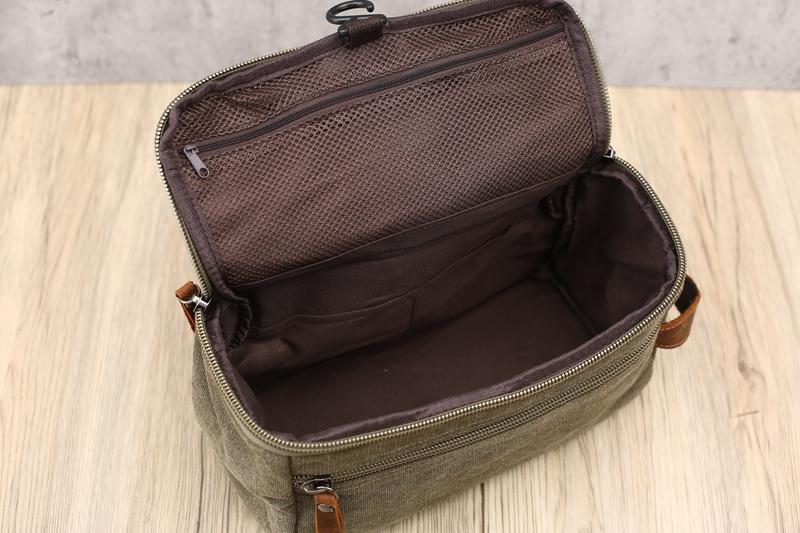 Personalized Mens Toiletry Bag Canvas Hanging Travel Toiletry Bag Best Toiletries
