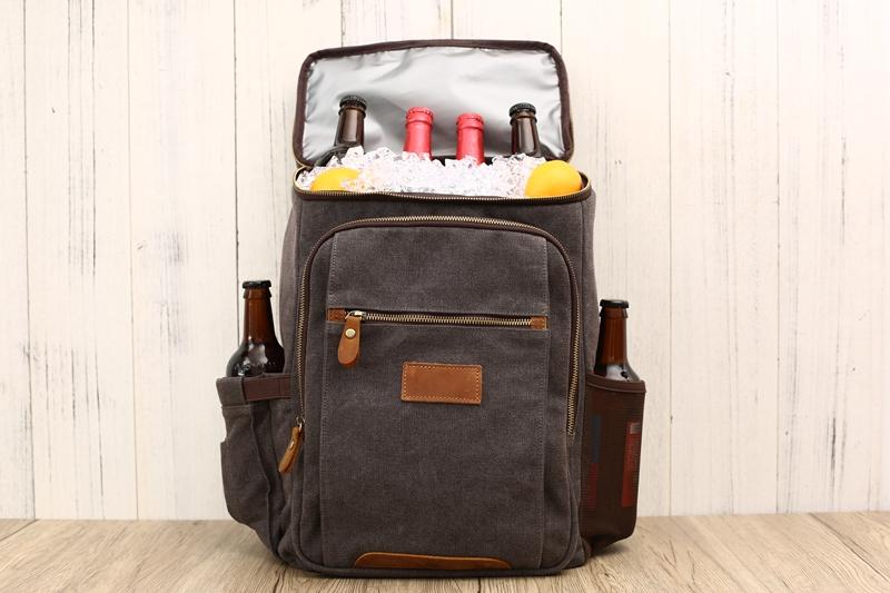 Cooler Backpack, Canvas Lunch Cooler Bag, Best Backpack Cooler