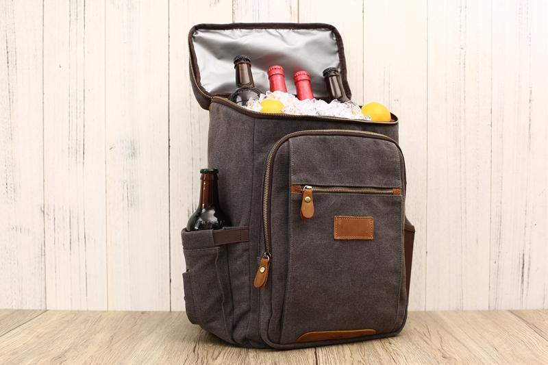 Cooler Backpack Insulated Cooler Backpack with Lunch Compartment