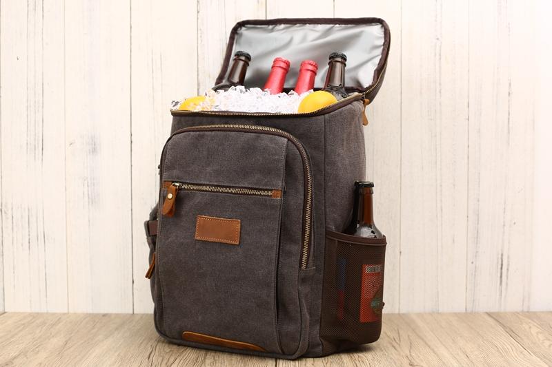 Cooler Backpack Insulated Cooler Backpack with Lunch Compartment