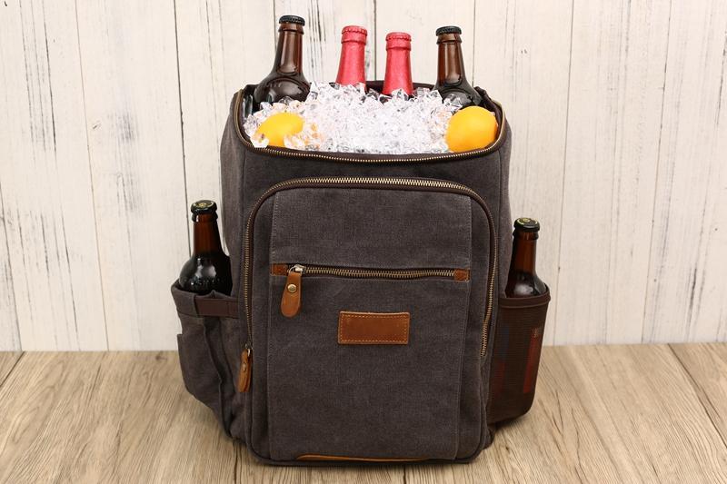 Cooler Backpack Insulated Cooler Backpack with Lunch Compartment