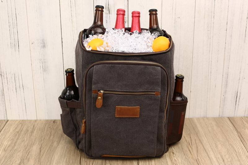 Cooler Backpack, Canvas Lunch Cooler Bag, Best Backpack Cooler