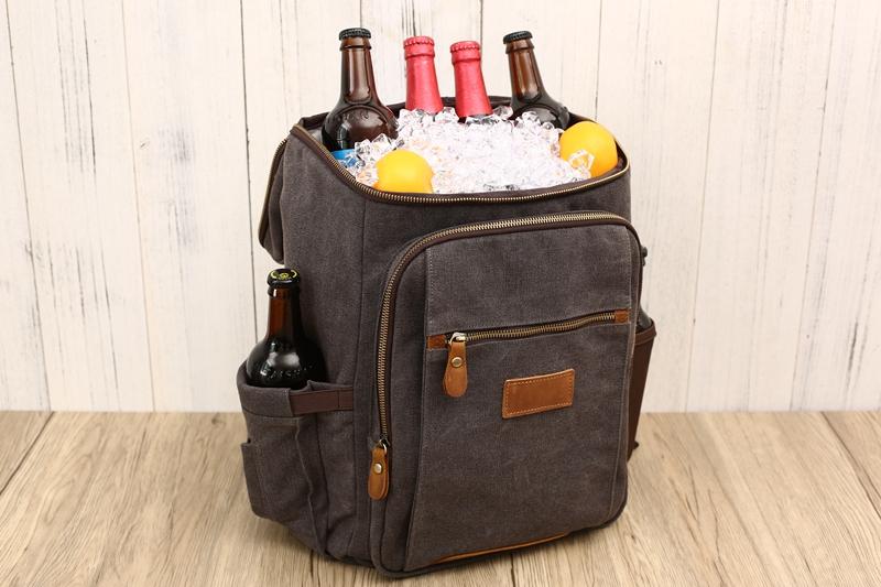 Cooler Backpack Insulated Cooler Backpack with Lunch Compartment