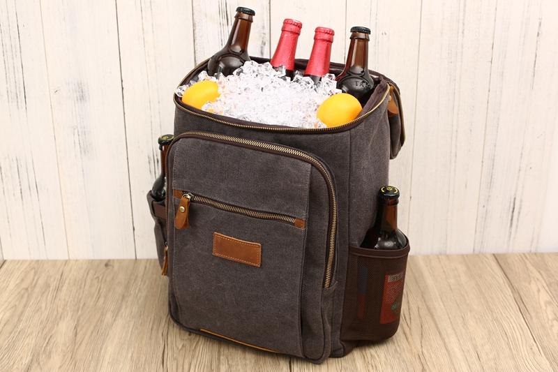 Cooler Backpack Insulated Cooler Backpack with Lunch Compartment