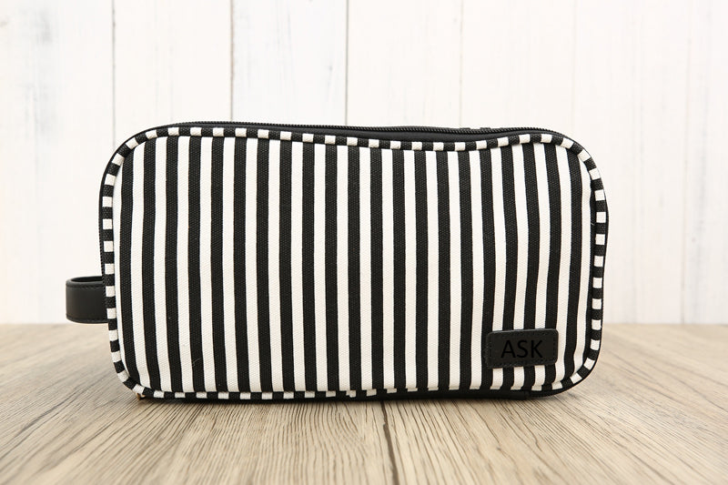 Groomsmen Gifts Dopp Kit Bag Travel Shaving Toiletry Bag
