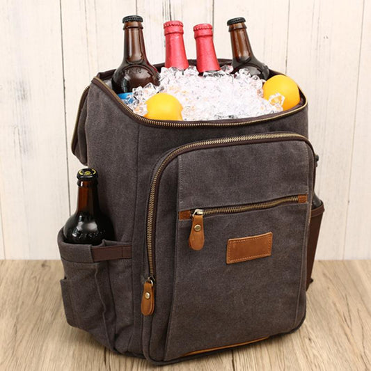 Cooler Backpack, Canvas Lunch Cooler Bag, Best Backpack Cooler