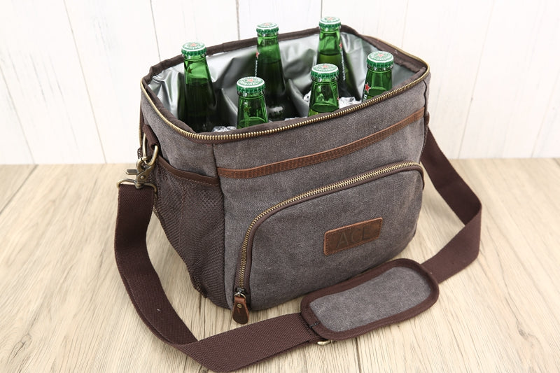 Personalized Cooler Bag for Camping Hiking, Insulated Lunch Bag